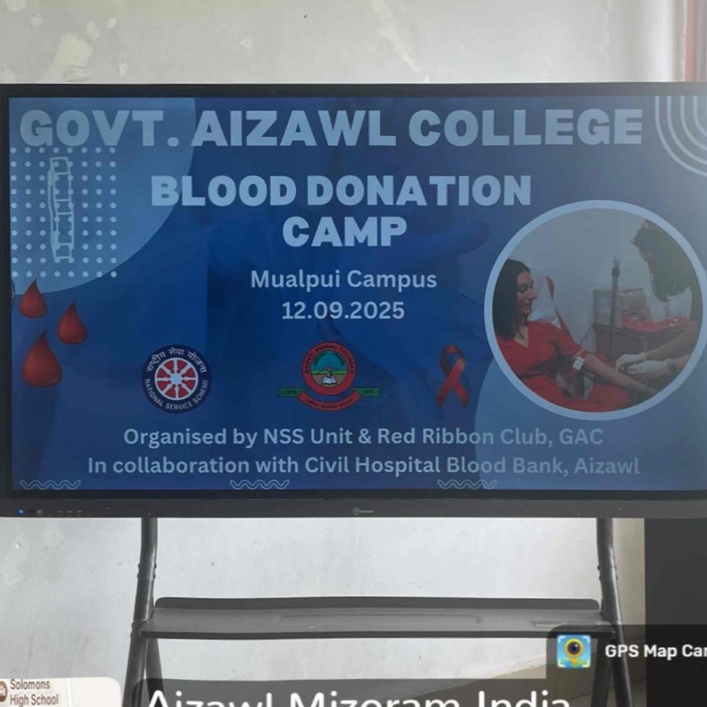 Blood Donation Drive: NSS and Red Ribbon Club