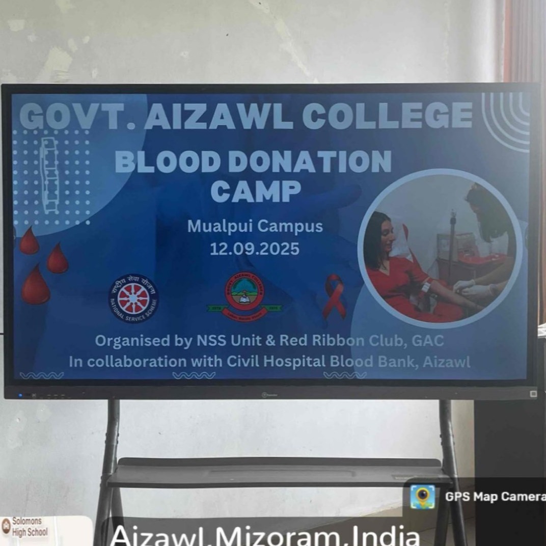 Blood Donation Drive: NSS and Red Ribbon Club