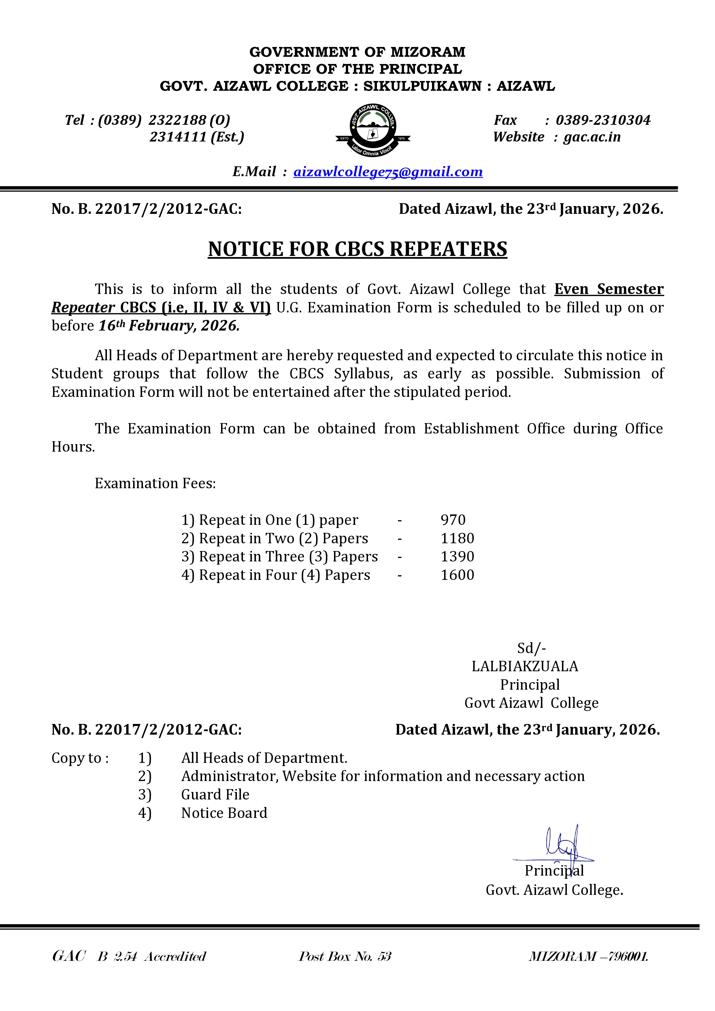 23.01.2026 Notice for CBCS Repeaters 23.01.2026 Notice for CBCS Repeaters