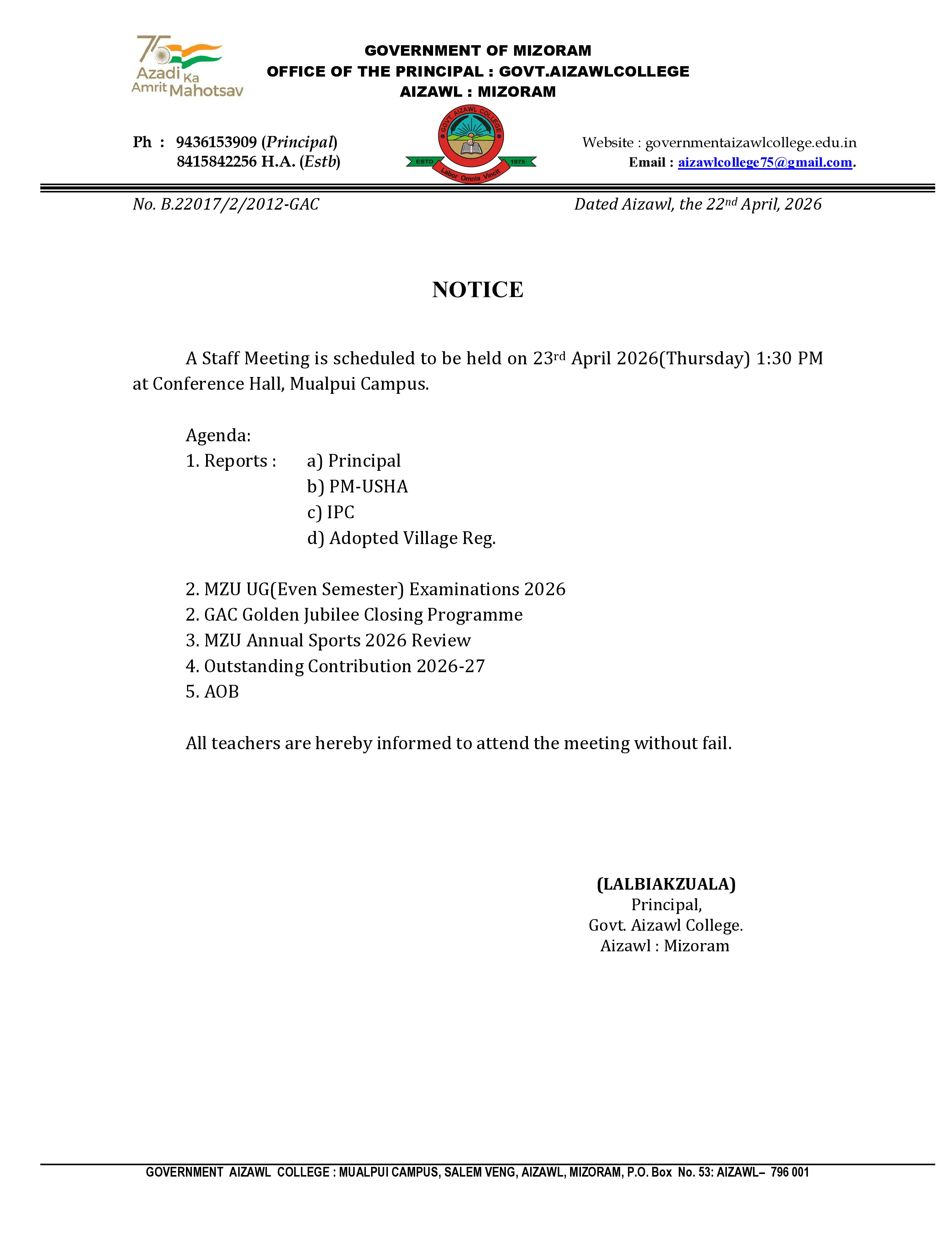 2026.04.22 Meeting Notice
